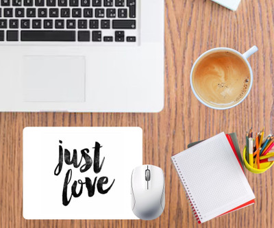 PRINTIFY Mouse pad for Computer, Laptop, Office, School, Gaming Non Slip Base Mousepad(Black & White)