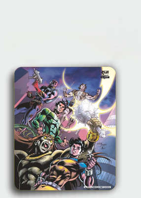 Raj Comics By Sanjay Gupta RCSG-MP-01 Mousepad(Multicolor)
