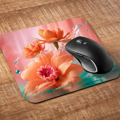 Printile MOUSE PAD 0.113 Non Slip Base Mousepad(Multicolor)