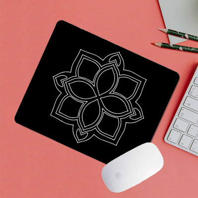 VM SHOPPING MALL Premium Mouse Pad - 7.5x9 in, Non-Slip, Smooth Surface (MP-W-man21) Non Slip Base Mousepad(Black)