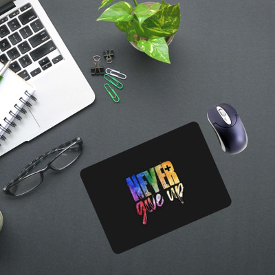 KAALPANIK MP-NeverGiveUp-01 Mousepad(Multicolor)