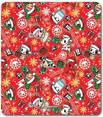 macmerise TD Festive Cheer Non Slip Base Mousepad(Multicolor)