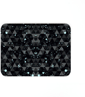 ASHOKAE Color-Drop-Spill - Pack of 2 Non Slip Base Mousepad(Black)