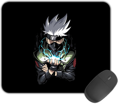 Kirmada Gaming Mouse Pad - Kakashi Chidori (Naruto) Smooth Surface Non Slip Base Mousepad(Multicolor)