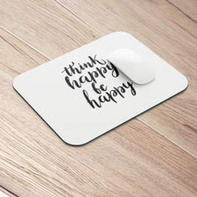 Aaltu Faltu Think Happy. Be Happy. Inspirational Mouse Pad Mousepad(Multicolor)