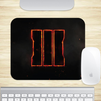 Saifihaan Creation Mouse Pad Gaming theme printed Lycra Cloth Nonslip Base Computer Accessory COD05 Non Slip Base Mousepad(Multicolor)