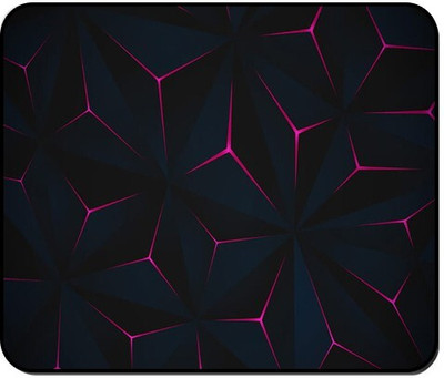 SignatureFactory SF-001717 Non Slip Base Mousepad(Black, Pink)