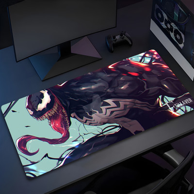 Eshaaver VENOM026 Non Slip Base Mousepad(Multicolor)