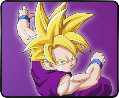 city ribbons Anime Series Mouse Pad – Goku Battle Scene Print Non Slip Base Mousepad(Multicolor)