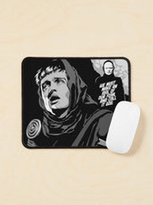 Aaltu Faltu An Idol of Our Fear – Dark Abstract Art Mouse Pad Mousepad(Multicolor)