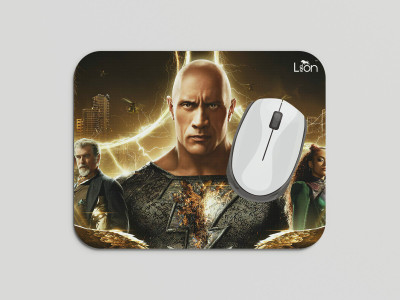 leeon L-MP1-232-black-adam-character-poster Non Slip Base Mousepad(Multicolor)
