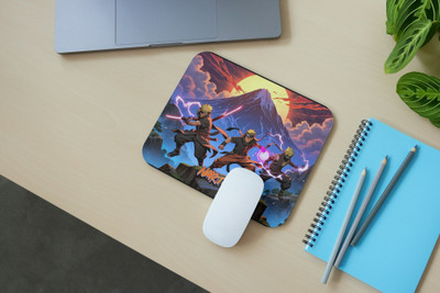 AKOSCO Mousepad Anime Premium Gaming & Office Mouse Pad, 3mm Thickness, Non-Slip Base Non Slip Base Mousepad(Multicolor)