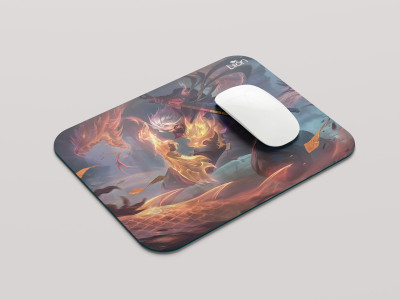 leeon L-MP1-1-177-Fighter L2 Non Slip Base Mousepad(Multicolor)