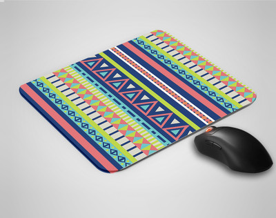Goodprint PSK-MOSPD-MP62 Non Slip Base Mousepad(Traditional Stripes Mandala Pattern 17)