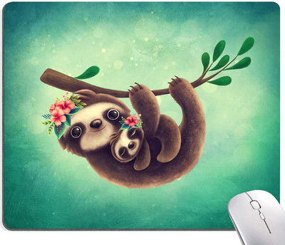 BE UNIQUE Premium Quality Mouse Pad for Laptop, Notebook, Gaming Computer Non-Slip Base Non Slip Base Mousepad(X75)