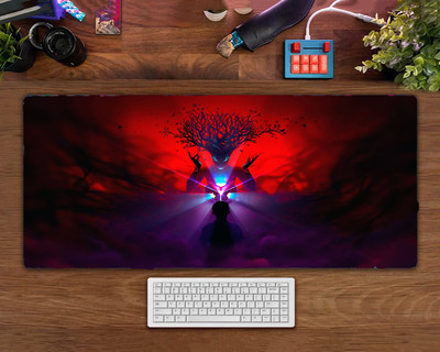 Tvishastore new mouse pad255 Non Slip Base Mousepad(Multicolor)