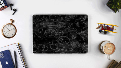 SKINFACTORY MousePad Anti Slip Waterproof And Washable 9X7.5 LaptopPC and Gaming PG-120 Mousepad(Black)