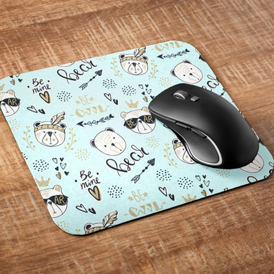Printile MOUSE PAD 0.16 Non Slip Base Mousepad(Multicolor)