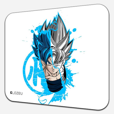 CLOZEU Ultra-low Friction Gaming Mouse Mat, Anti-Slip, High Durability, Waterproof Non Slip Base Mousepad(White)
