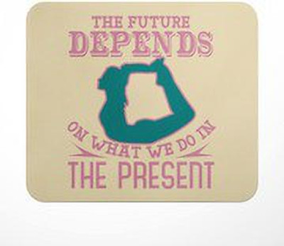 LASTWAVE I Can Only Hope That I Make You As Half As Happy As You Make Me Non Slip Base Mousepad(Multicolor)