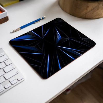 BHS BROTHERS AQUASHIELD TECH GLOW MOUSE PAD Non Slip Base Mousepad(Multicolor)
