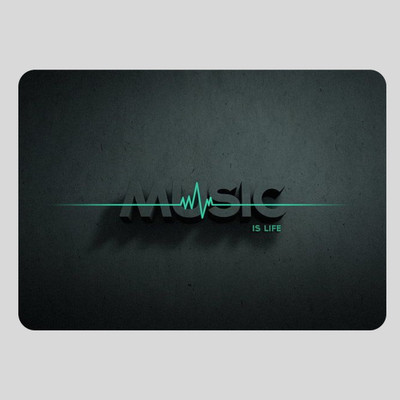 KAALPANIK MP-Music Non Slip Base Mousepad(Multicolor)