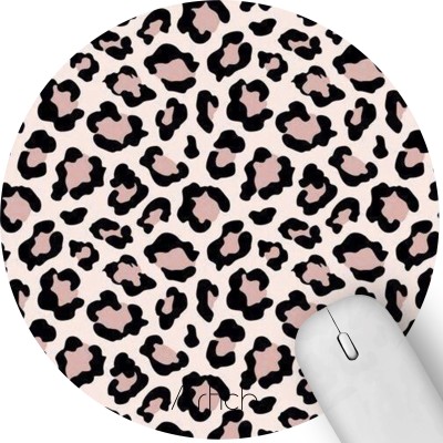 Artich Cheetah Design Gaming Pad for Office Laptop Super Soft Non-Slip Rubber Base Mousepad(Cheetah White)