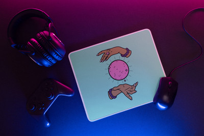 Epic Merch Crystal ball 3 Non Slip Base Mousepad(Multicolor)