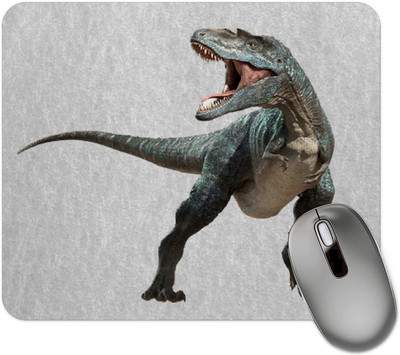 dk printing Dinosaur Super Printed Mouse Pad Mousepad(Black)