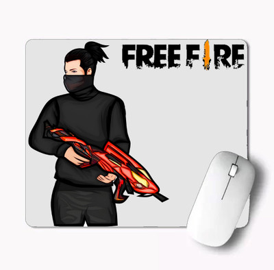 MH WORLD BLK Non Slip Base Mousepad(Gray)