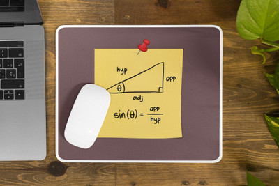 Epic Merch Sin theta Non Slip Base Mousepad(Multicolor)