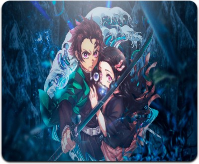 MITTRA Indiacraft Printed Anime Demon Slayer Mouse Pad For Gaming. Mousepad(Demon Slayer)