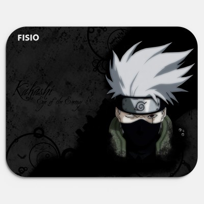 Fisio Anime Mousepad Printed Kakashi from Naruto Gaming Accessories Laptop Computer Mousepad(Mpad&12&E)