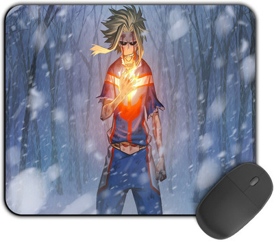 Kirmada Printed Design Mouse Pad Badass All Might Non-Slip My Hero Acadamia Mousepad(Multicolor)