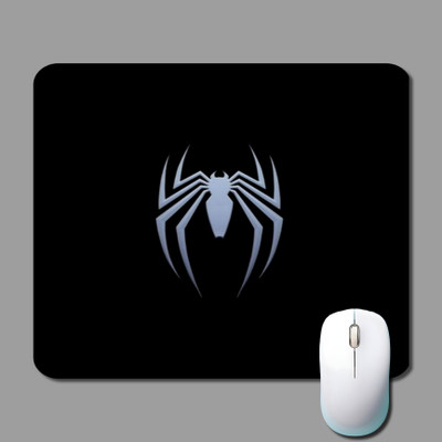 GENX Spider Mouse Pad For Computer and Laptop Mouse. Soft Feel High Quality Rubber Non Slip Base Mousepad(Black & White)