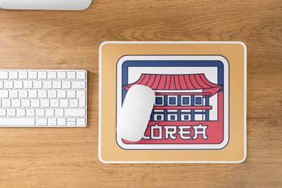 Epic Merch Korea Non Slip Base Mousepad(Multicolor)