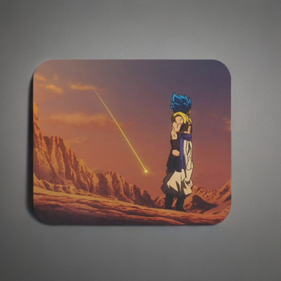 TheSlidingMouse Dragon Ball Mouse Pad For Gaming Office and Home Non Slip Base Mousepad(Orange, Black, Blue)