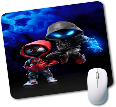 GENX Mousepad For Computer & Laptop Non Slip Base And Premium Quality Rubber Mousepad(Multicolor)