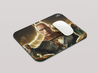 leeon L-MP1-1-232-black-adam-character-poster L2 Non Slip Base Mousepad(Multicolor)
