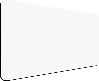 TRENDSINLIGHT 23X11 Inch Non Slip Base Printed Non Slip Base Mousepad(White)