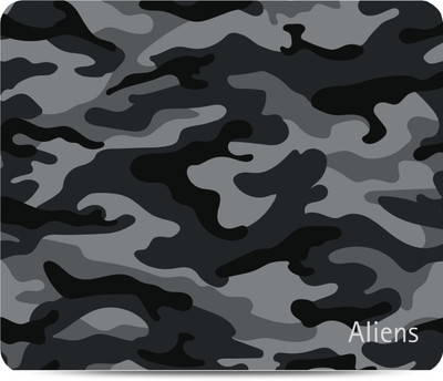Aliens Gaming Mouse Pad ,Precision, Non-Slip, Water-Repellent, Smooth Surface Non Slip Base Mousepad(Grey)
