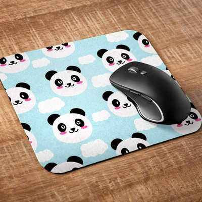 Printile GAMING MOUSE PAD Non Slip Base Mousepad(White&Black)