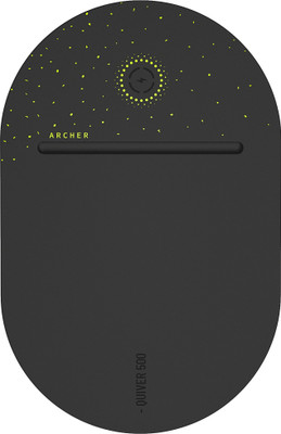 Archer Tech Lab Quiver 500 Non Slip Base Mousepad(Black)
