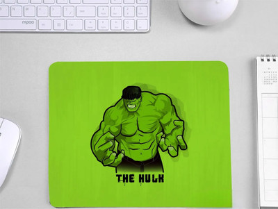 MITTRA Indiacraft Hulk Power Non Slip Base Mousepad(Hulk Durable)