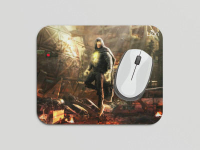 leeon L-MP1-234-black-adam-dwayne-johnson-2022 Non Slip Base Mousepad(Multicolor)