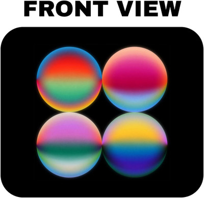 kds fashion RMP-1923-XBG1 Non Slip Base Mousepad(Multicolor)