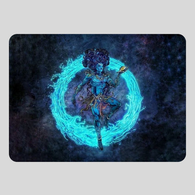 KAALPANIK MP-Shiva-01 Non Slip Base Mousepad(Multicolor)