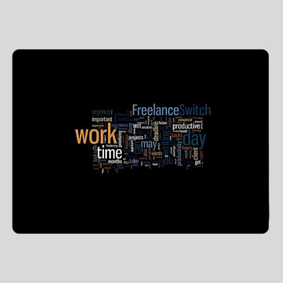 KAALPANIK MP-WorkTime Non Slip Base Mousepad(Multicolor)