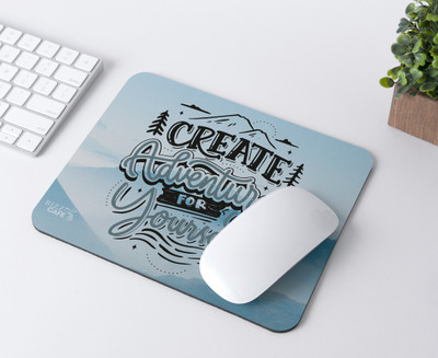 Bizzcafe Vibrant themed anti-slip gaming mouse pad perfect for computer & Laptop setups Non Slip Base Mousepad(Sky Blue)