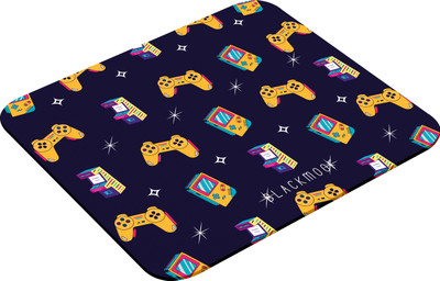 BLACKMOOR Mouse Pad Abstract Art 9x7 Inch Anti-Slip, Smooth Surface, Ideal for PC & Gaming Non Slip Base Mousepad(Cosmic Brushstrokes)